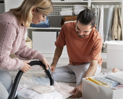 Optimisation du dressing avec le stockage saisonnier des vêtements